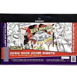 Canson, Fanboy, Comic Book Cover Sheets, 150lb/250gm, 11" x 17", 12 Sheets