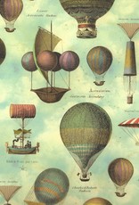 Italian Florentine, Hot Air Balloons Up, Up, and Away, 27" x 36"