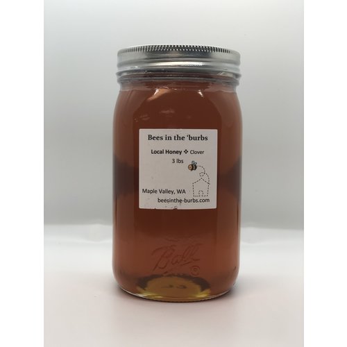3lb Glass Jar of Honey 3lb Glass Jar of Honey