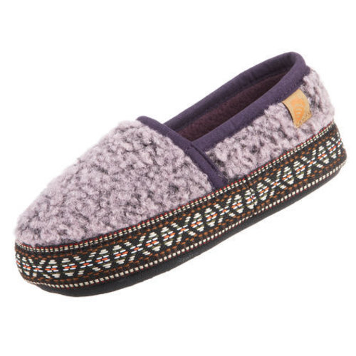Kid's L'il Woven Trim Moccassin Slippers Kid's L'il Woven Trim Moccassin Slippers