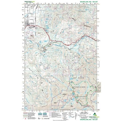 Green Trails Green Trails Map No 237 (Enumclaw, WA) Green Trails Green Trails Map No 237 (Enumclaw, WA)