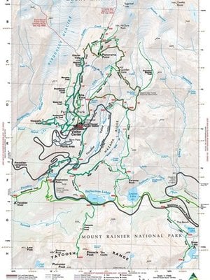 Green Trails Map No 270S (Paradise, WA)
