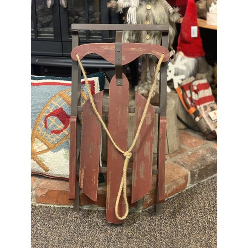 Vintage Red Sleigh Vintage Red Sleigh