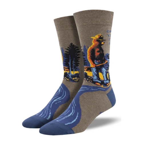 Smokey the Bear Socks - Adult Smokey the Bear Socks - Adult