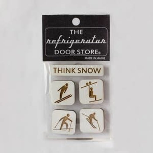 Think Snow Magnet Set Think Snow Magnet Set