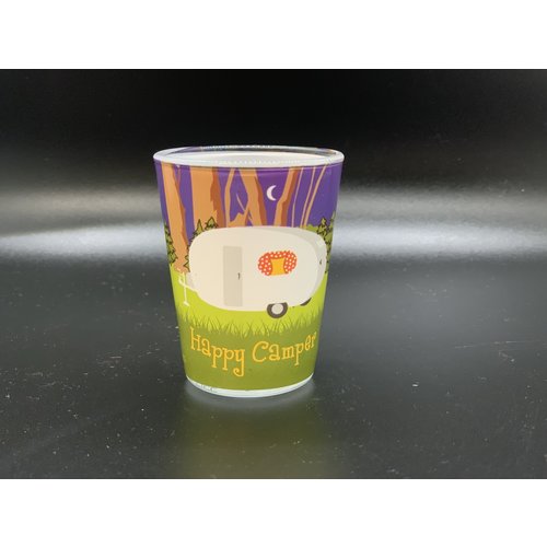 Happy Camper Shot Glass Happy Camper Shot Glass