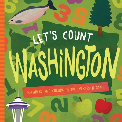 Children's Book Let's Count Washington Children's Book Let's Count Washington