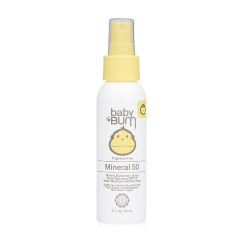 Sun Bum Baby Bum Mineral Spray - 3 fl oz. Sun Bum Baby Bum Mineral Spray - 3 fl oz.