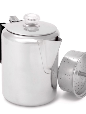GSI Outdoor Glacier Stainless 9 Cup Percolator