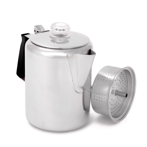 GSI Outdoor Glacier Stainless 9 Cup Percolator