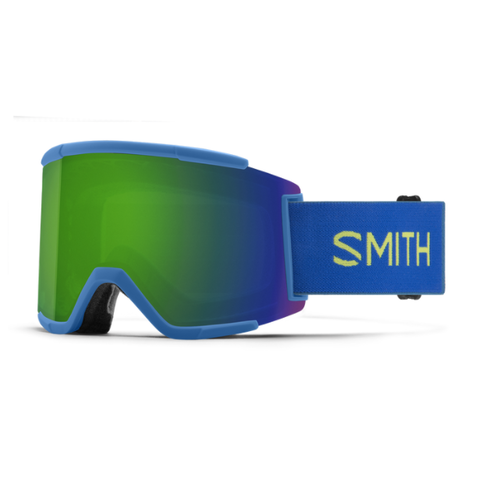 Smith Squad XL - Electric Blue w/ ChromaPop Sun Green Mirror Smith Squad XL - Electric Blue w/ ChromaPop Sun Green Mirror