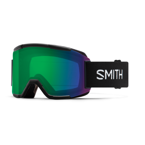 Smith Squad - Black w/ ChromaPop Everyday Green Mirror Smith Squad - Black w/ ChromaPop Everyday Green Mirror