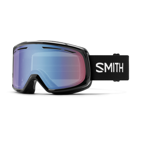 Smith Drift - Black w/ Blue Sensor Mirror
