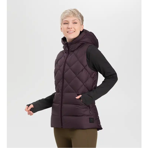 Outdoor Research Women's Coldfront Hooded Down Vest Outdoor Research Women's Coldfront Hooded Down Vest