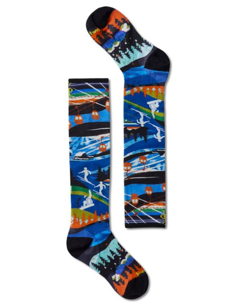 Smartwool Smartwool Junior Ski Zero Cushion Skication Print Socks