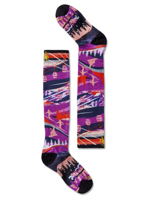 Smartwool Smartwool Junior Ski Zero Cushion Skication Print Socks