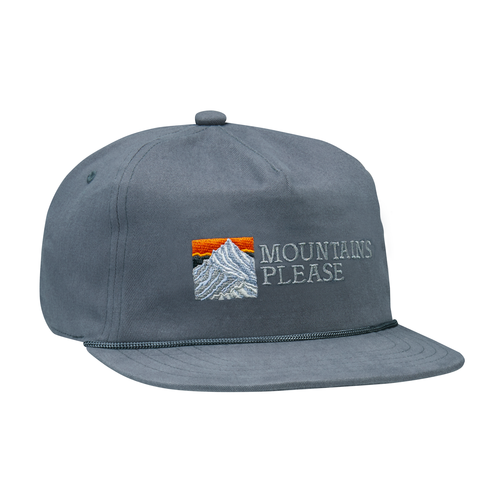 Field Brushed Twill Vintage Charcoal Strapback Cap Field Brushed Twill Vintage Charcoal Strapback Cap