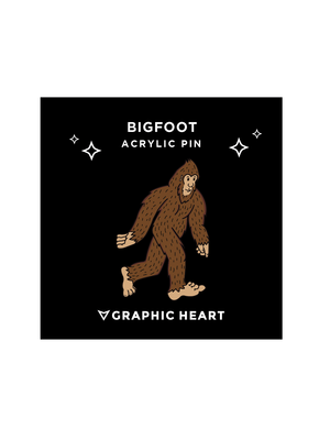 Bigfoot Acrylic Pin