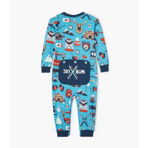 Skiing Baby Union Suit Skiing Baby Union Suit