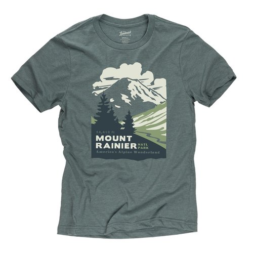 Mount Rainier National Park Tee Mount Rainier National Park Tee