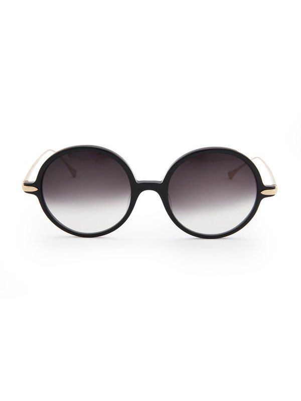 Round M9012 Black Sunglasses