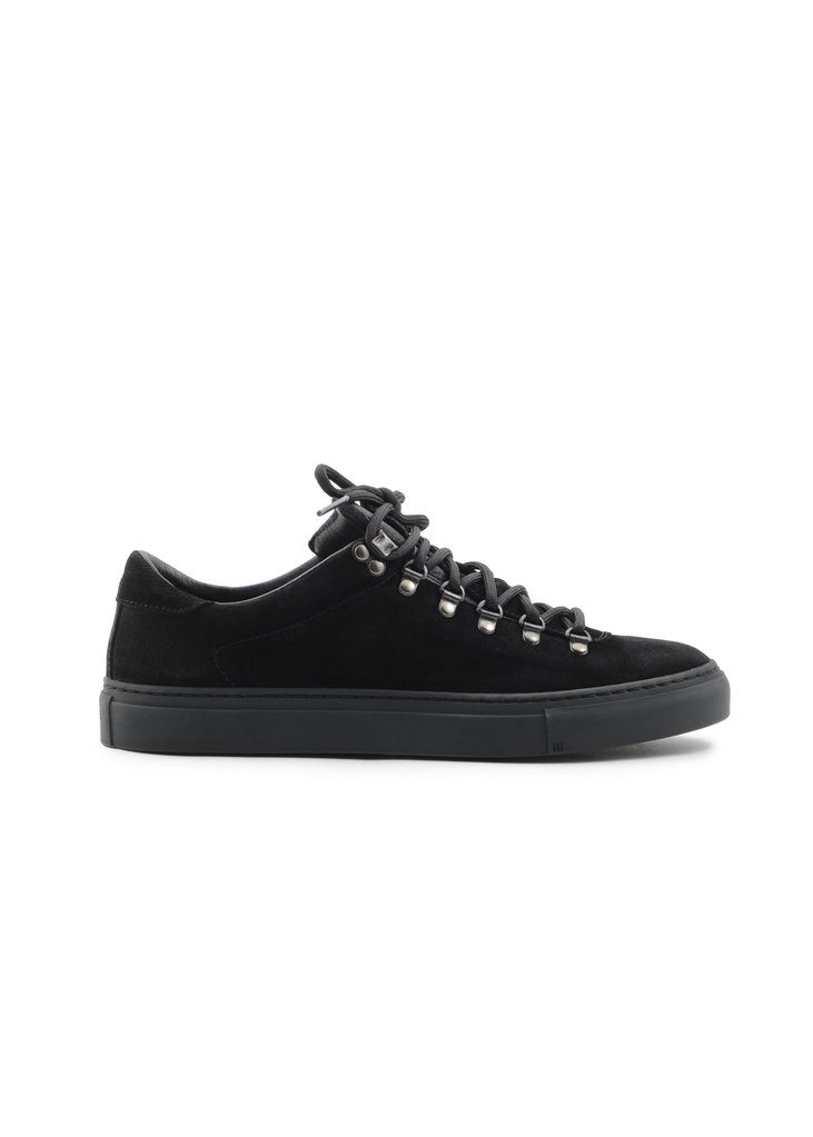 Marostica Low Black Suede