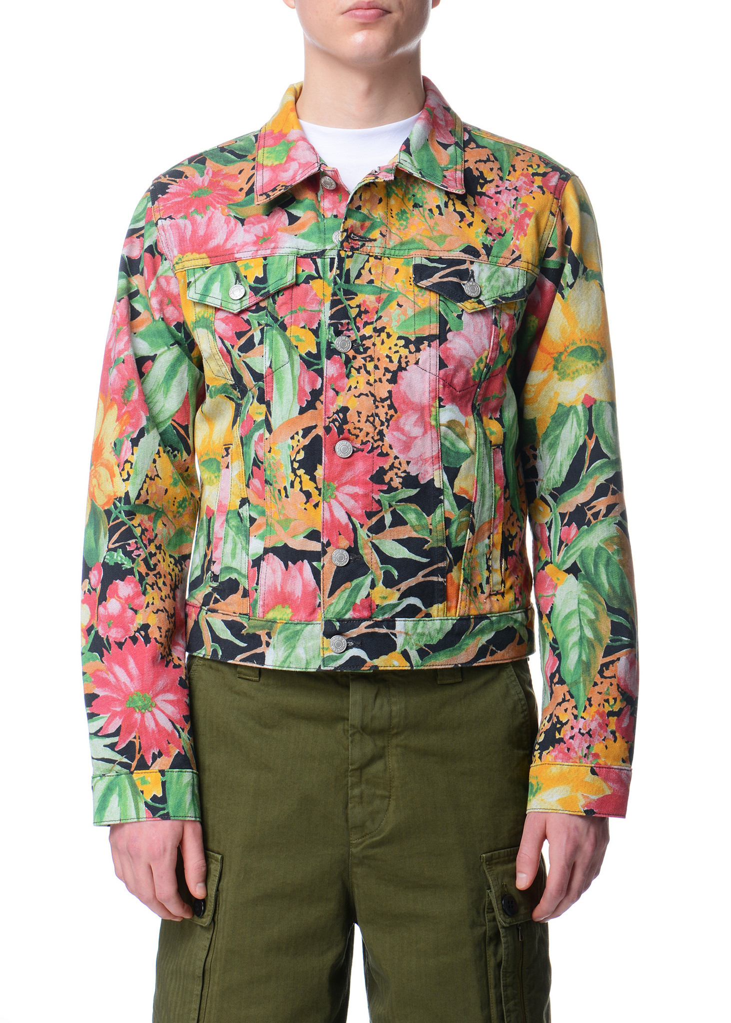 dries van noten denim jacket