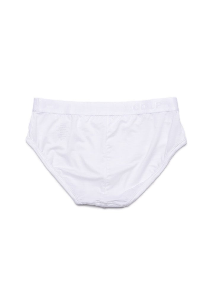 CDLP LYOCELL Y-BRIEFS Blanc