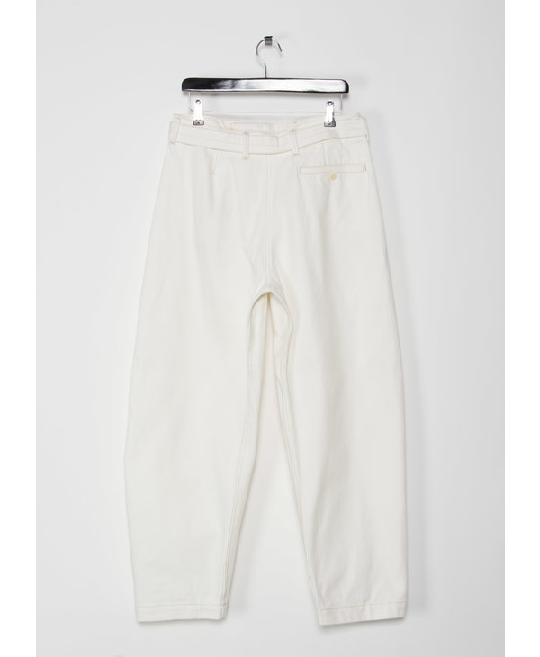 Pantalon Twisted Blanc