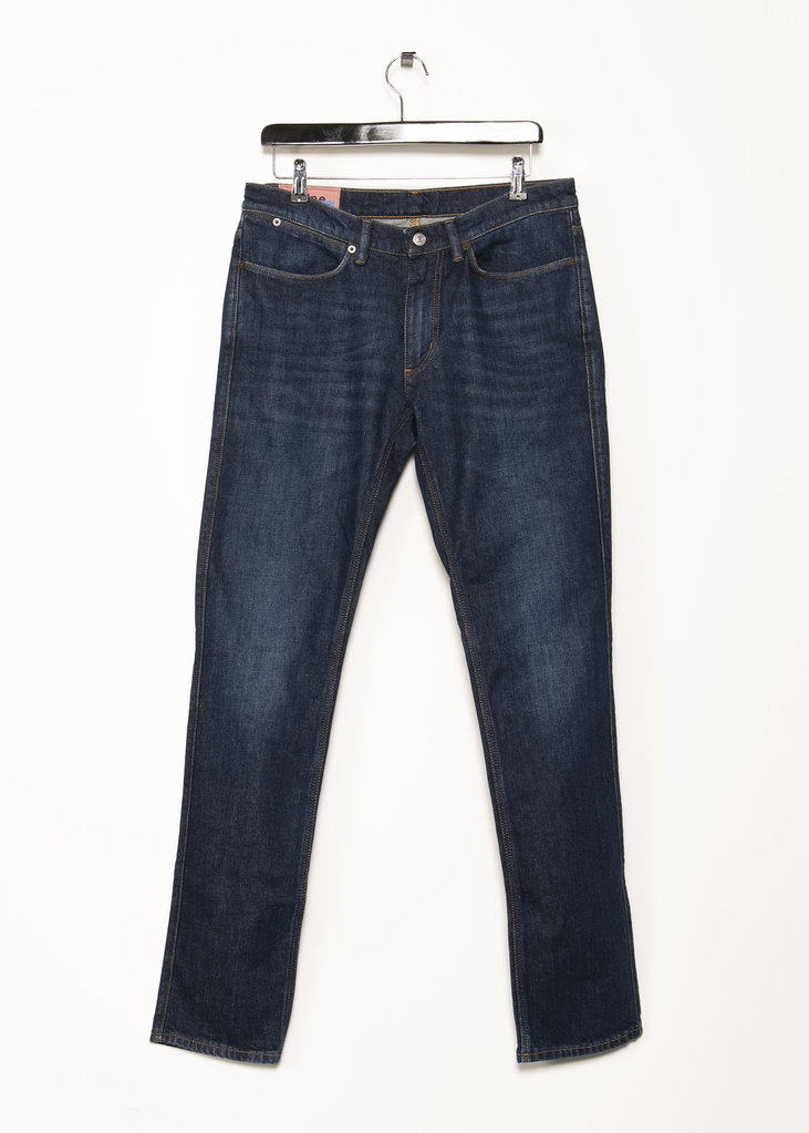 Acne Studios Jeans Max Bleu Foncé