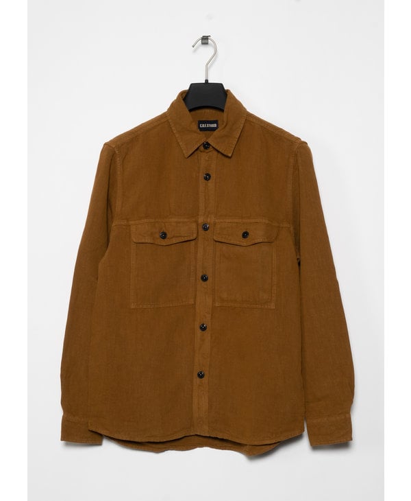 Brown Shacket Jacket