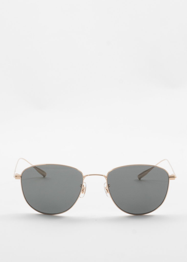 Eyevan 7285 Gold Marti Sunglasses