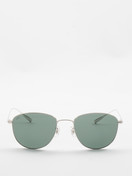 Eyevan 7285: Silver Marti Sunglasses | Men's Designer Clothes