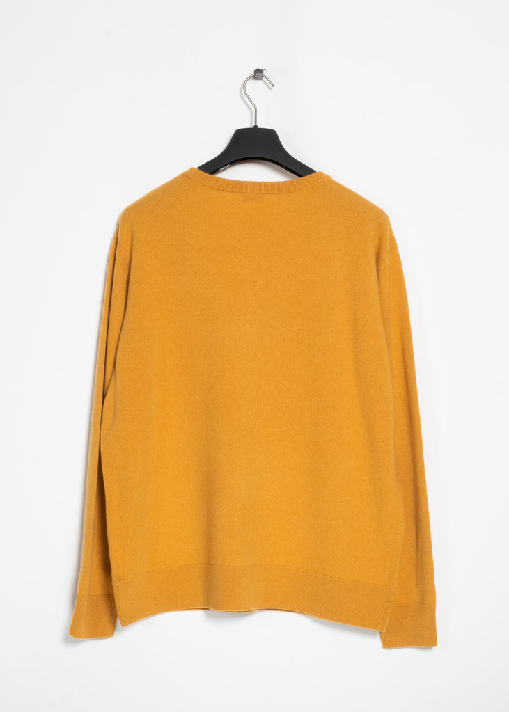 Dries Van Noten Yellow Cashmere Sweater