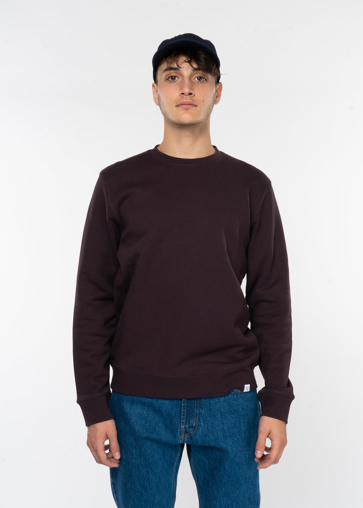 Norse Projects Chandail Vagn Classic Aubergine