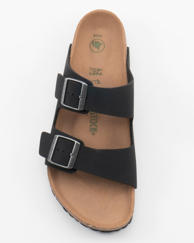Birkenstock Black Arizona BS Vegan Leather Sandals