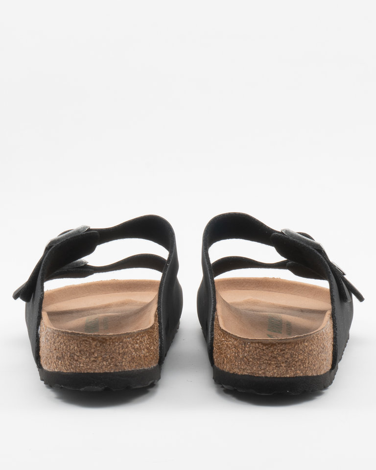 Birkenstock Sandales Arizona BS en Cuir Végane Noir