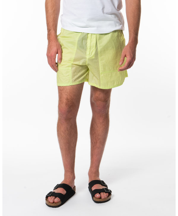 Yellow Pooles Water Resistant Shorts
