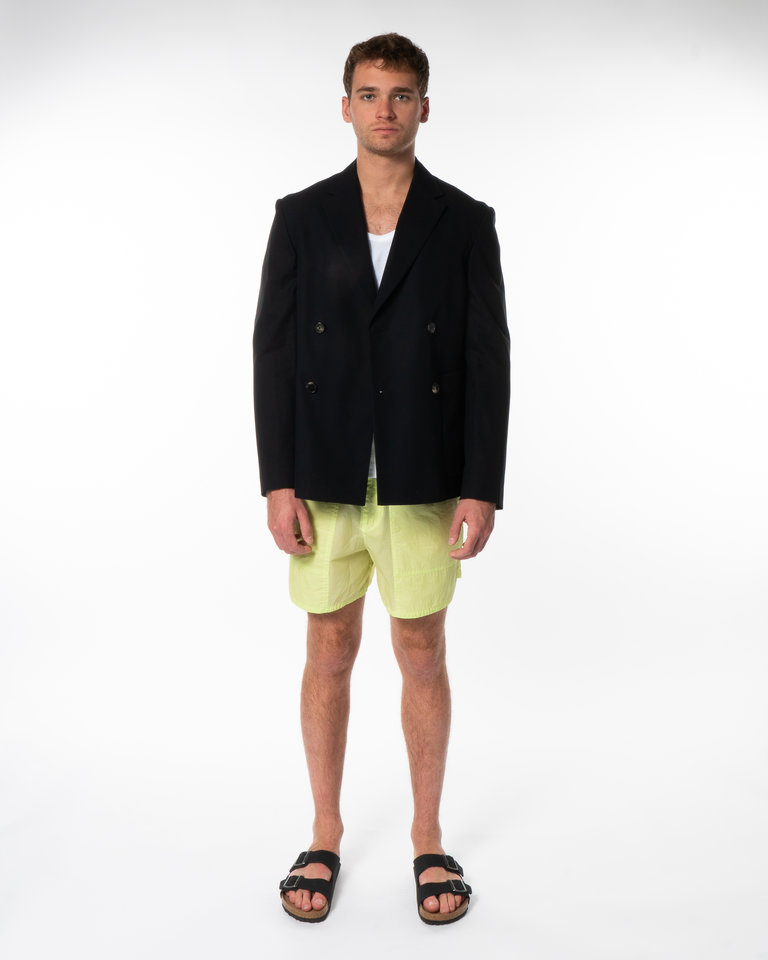 Dries Van Noten Yellow Pooles Water Resistant Shorts