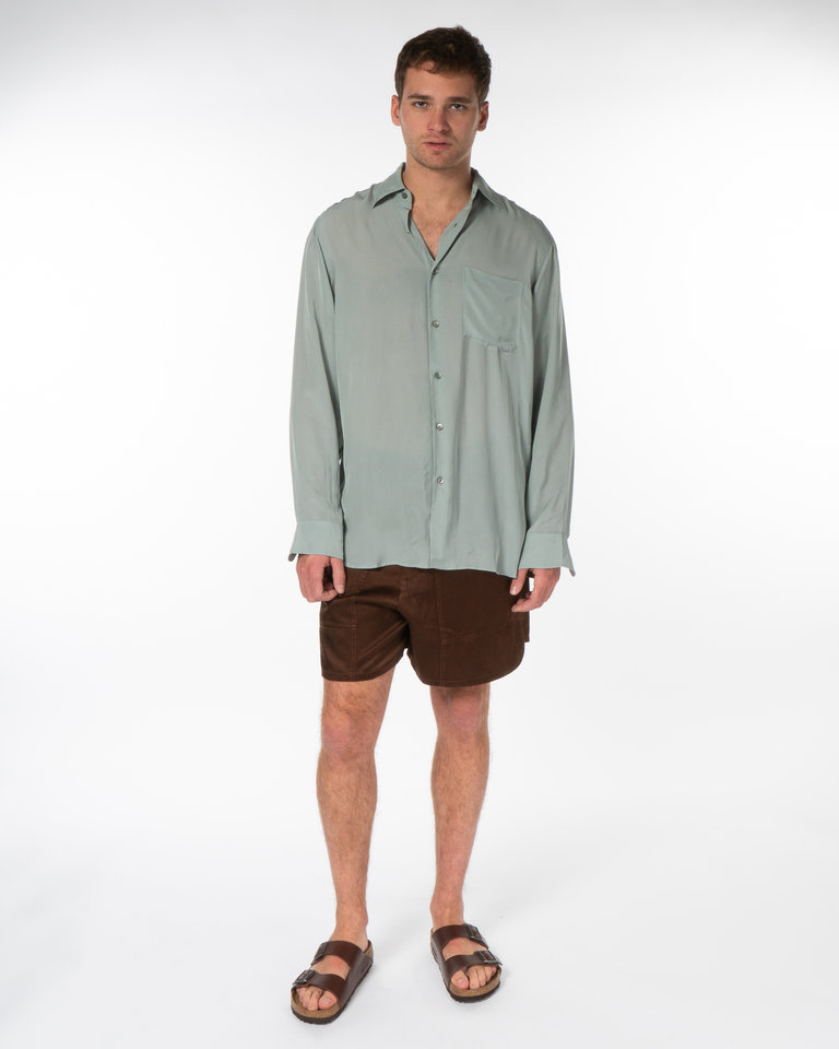 Dries Van Noten Grey Cannon Shirt