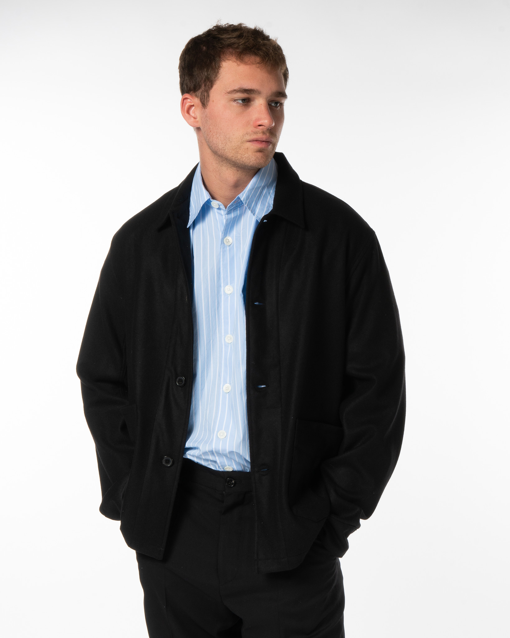 Our Legacy: Black Archive Box Jacket | Men's Designer Clothes