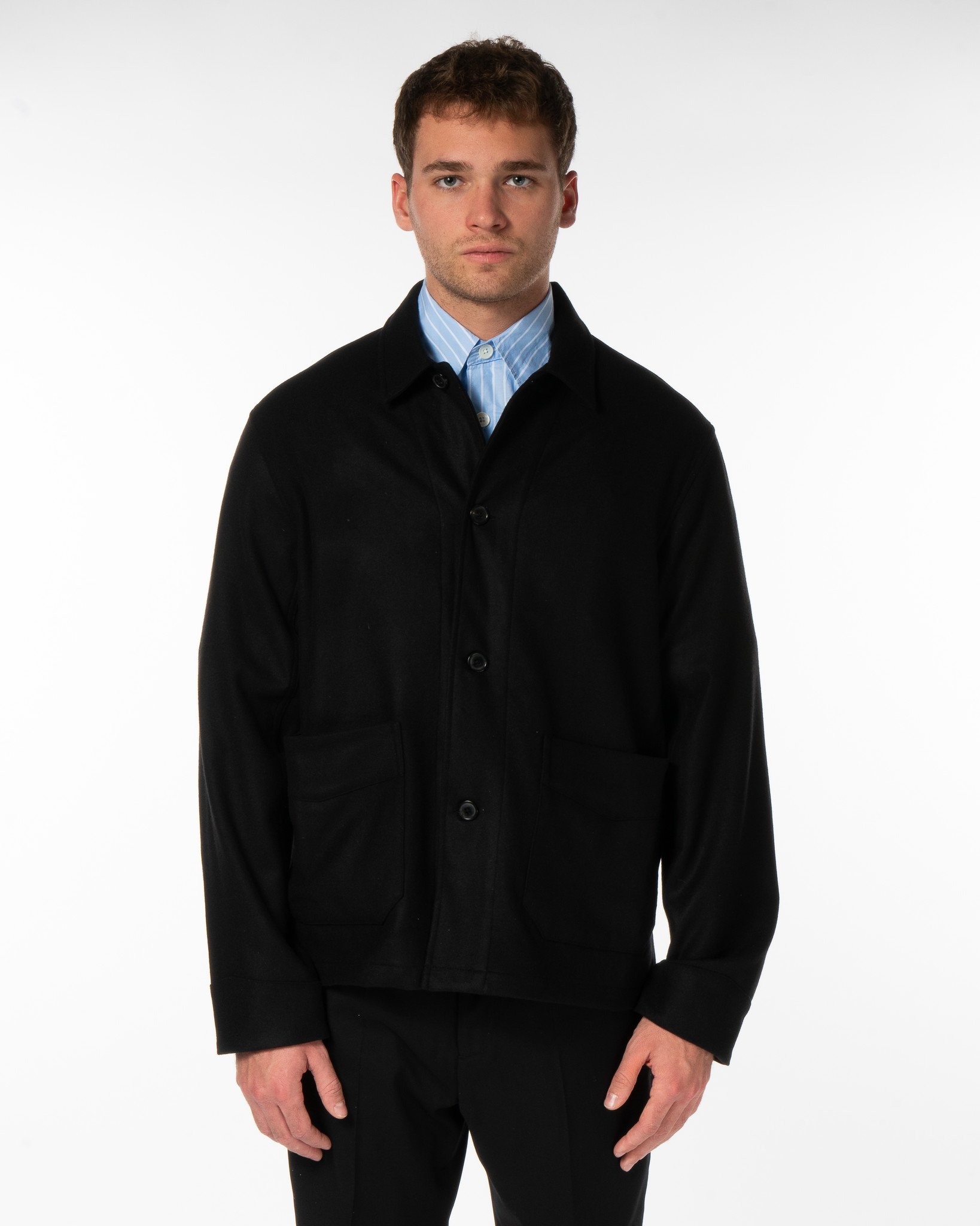 Our Legacy: Black Archive Box Jacket | Men's Designer Clothes