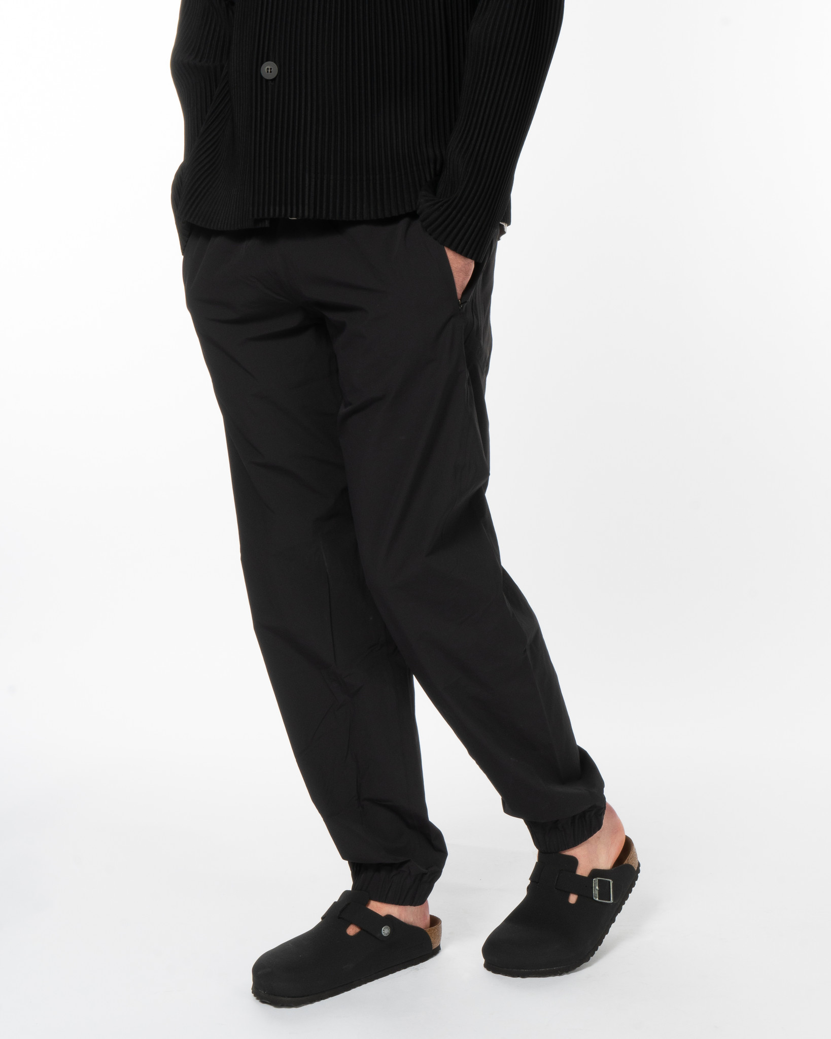 Veilance: Black Secant Trackpants | Men
