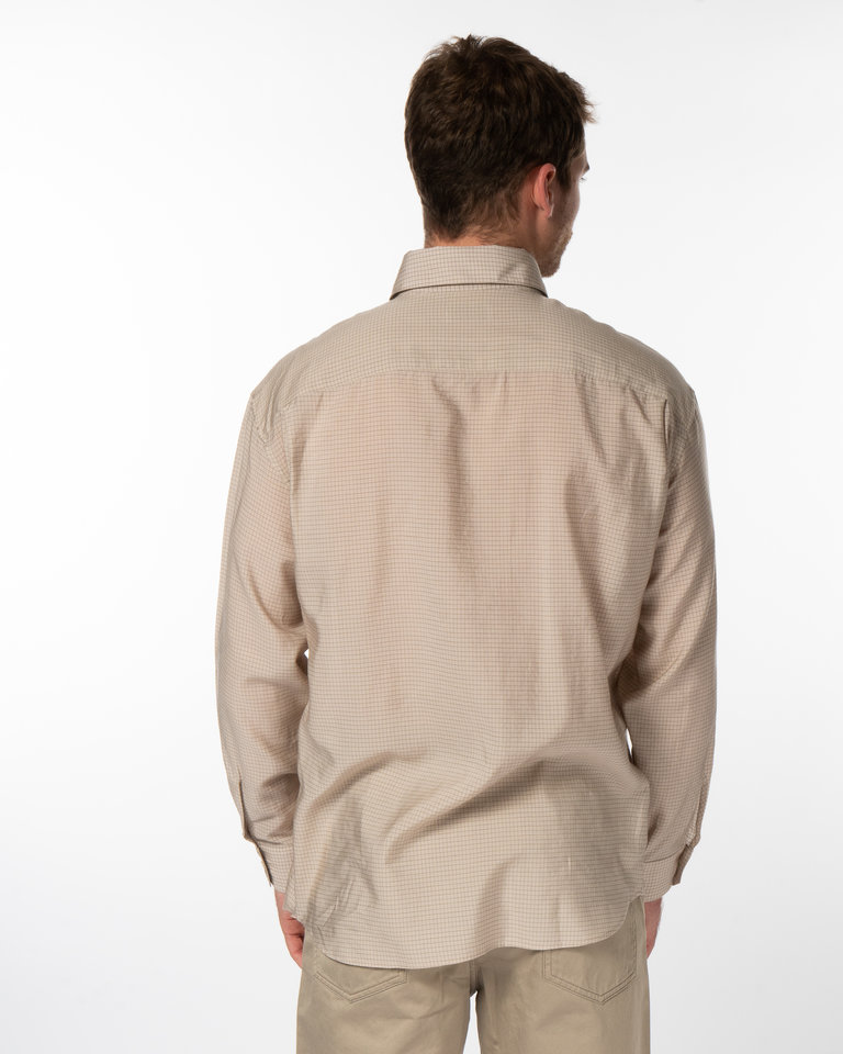 Lemaire Chemise à Col Régulier LS Beige