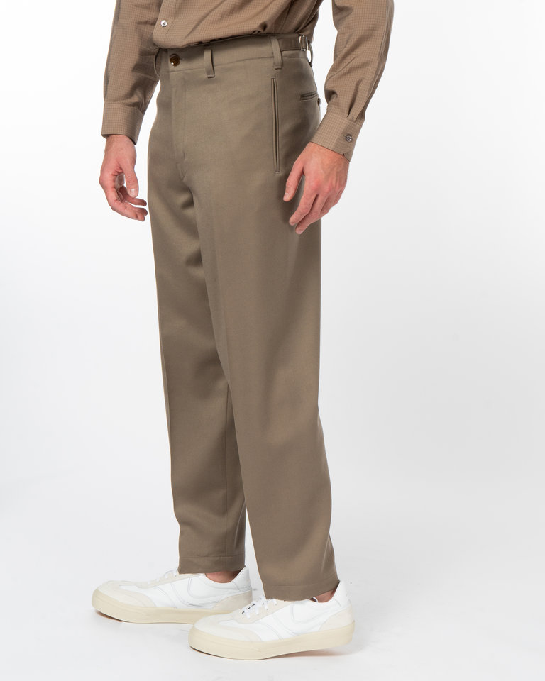 Lemaire Taupe Tapered Pants