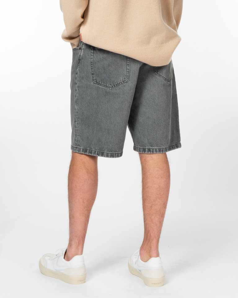 Acne Studios Black Cotton Denim Short