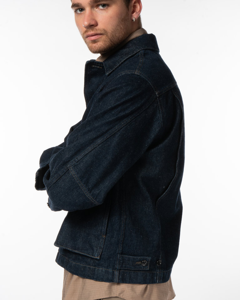 Lemaire Denim Indigo Boxy Jacket