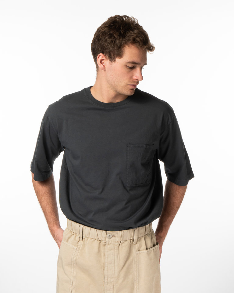 Lemaire Charcoal Boxy T-Shirt