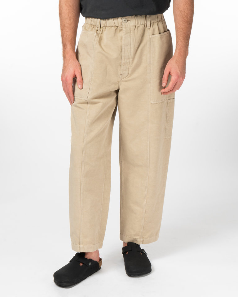 Lemaire Pantalon Fatigue Beige