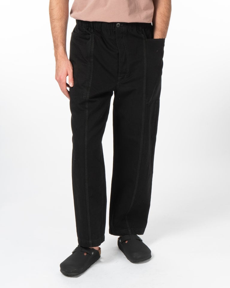 Lemaire Black Fatigue Pants